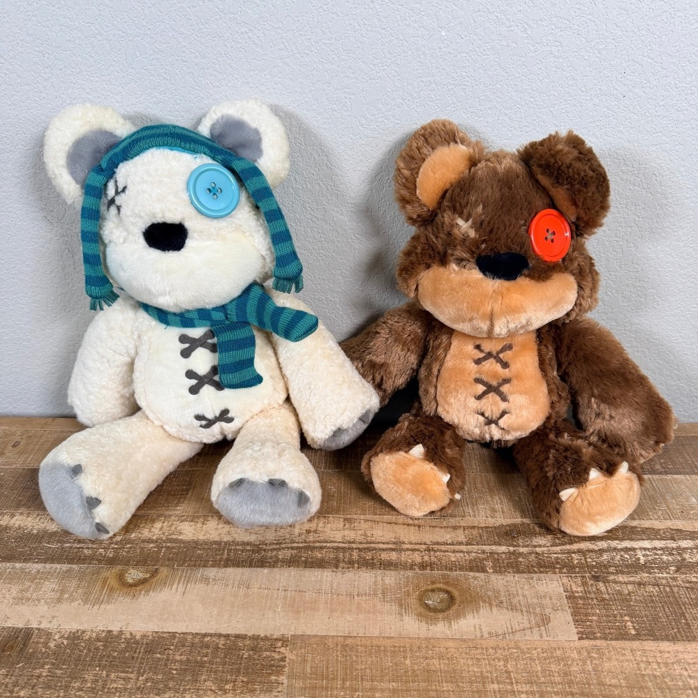 Set 2 Riot Games Plush Teddy Bear League of Legends Frostfire Tibbers 15" Tall